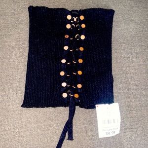 Blk S junior tube top